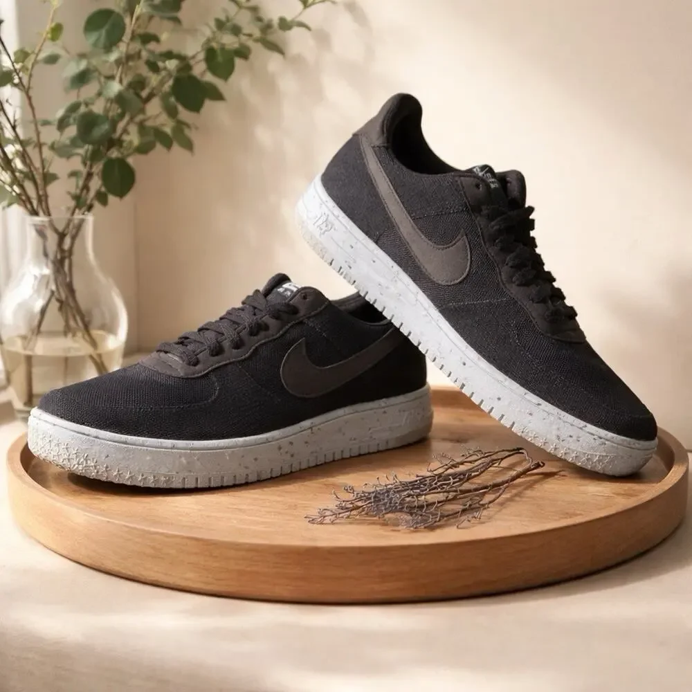 Nike Air Force 1 Crater Black Photon Dust 2020 - Size 14 - ct1986-002 Preowned